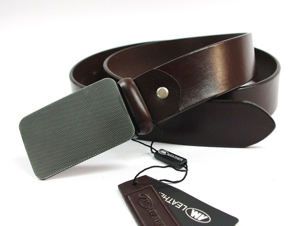Leather belt - photo #6
