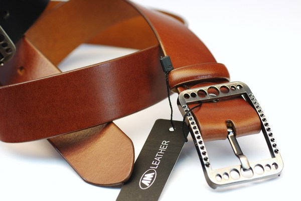 Leather belt - photo #20